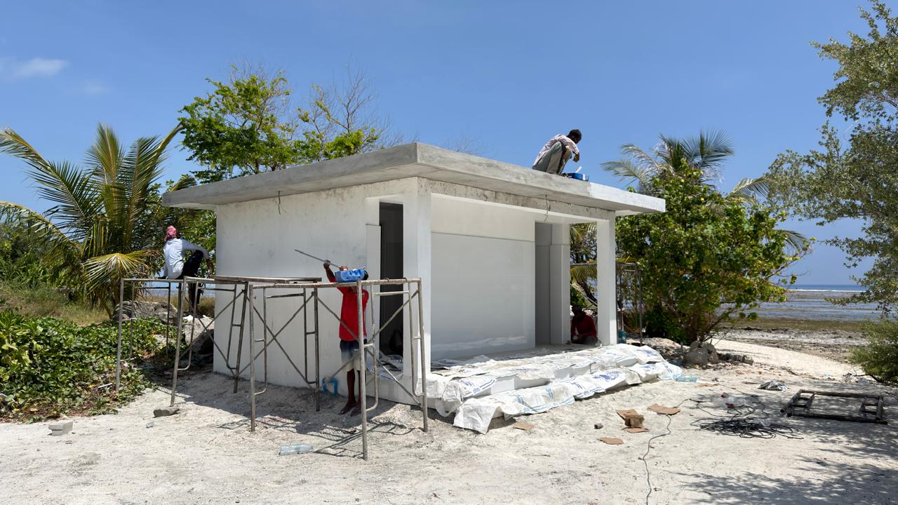 ލަވުޕޮއިންޓުގައި ފާޚާނަ ބަރި އިމާރާތް ކުރުމުގެ މަޝްރޫޢު