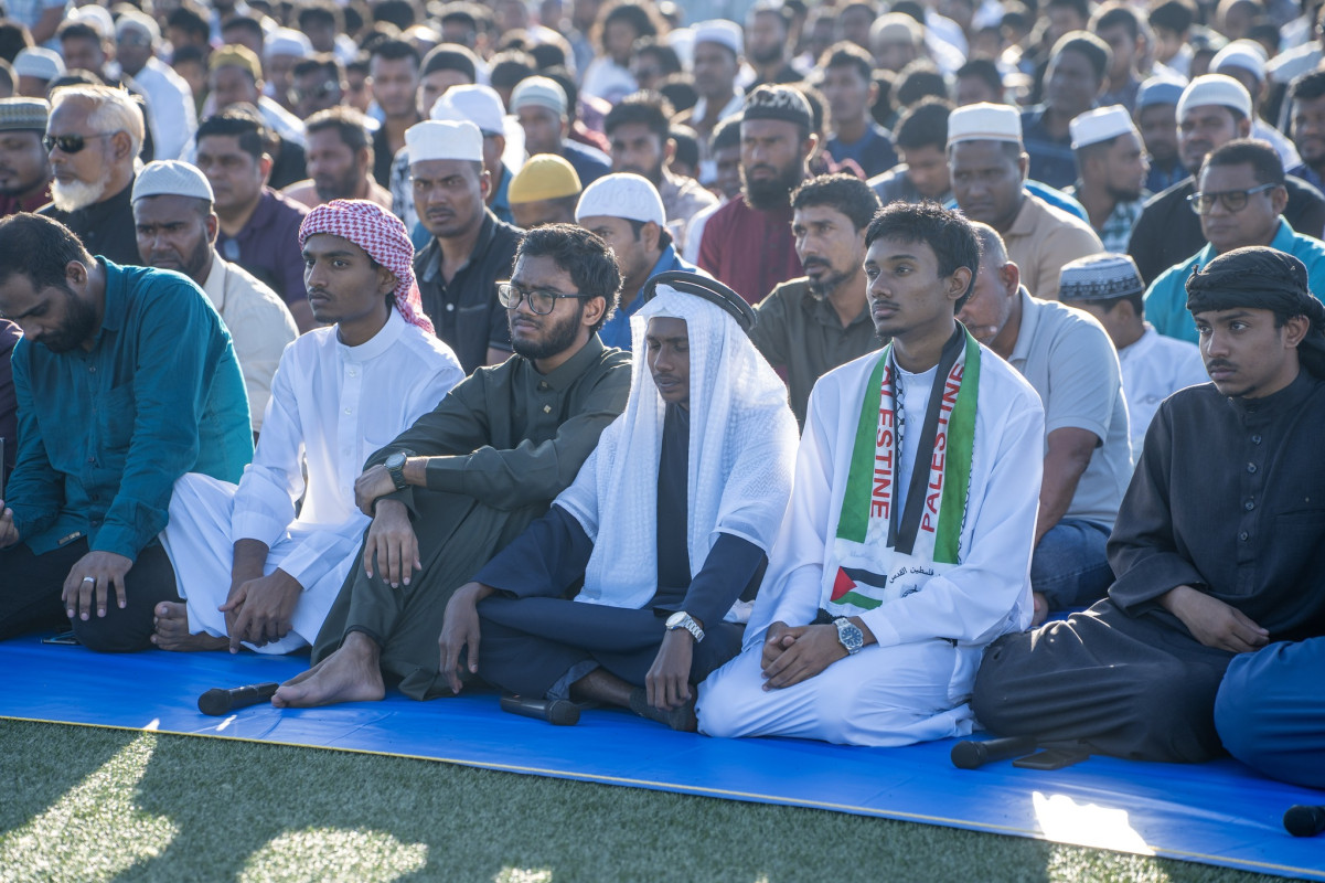 1447 ވަނަ އަހަރުގެ ފިޠުރު އީދު ނަމާދު ބޮޑުޖަމާއަތުގައި ކޮތްފި